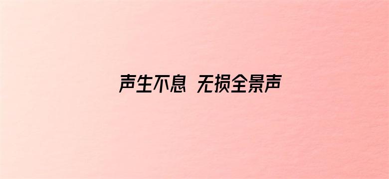 声生不息 无损全景声